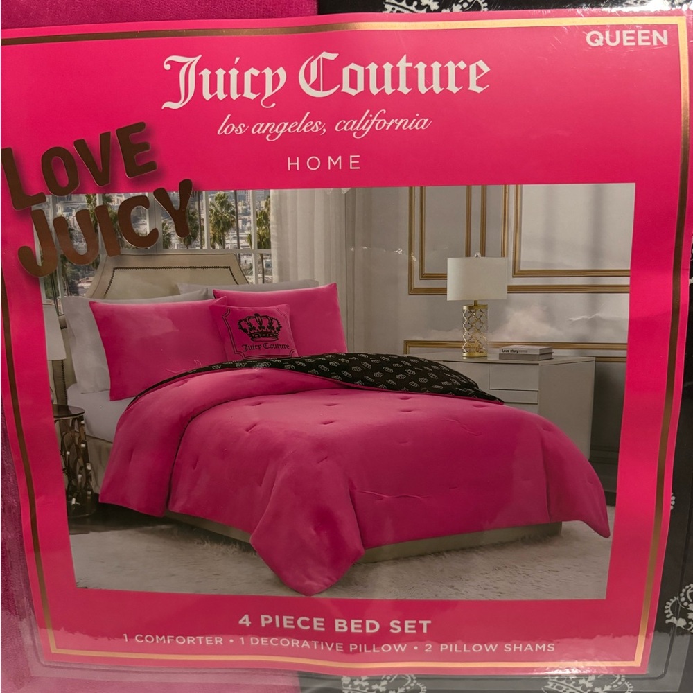 Juicy couture bed set